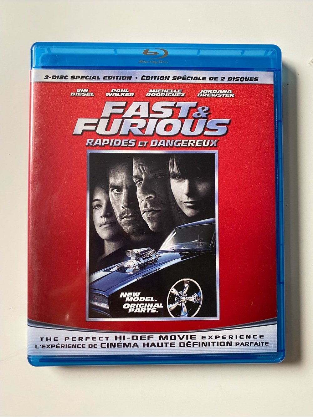Fast and furious 4 (Blu-ray, 2009) Vin Diesel Paul Walker